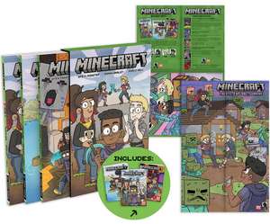 Minecraft Boxed Set (Graphic Novels) de Sfe R. Monster