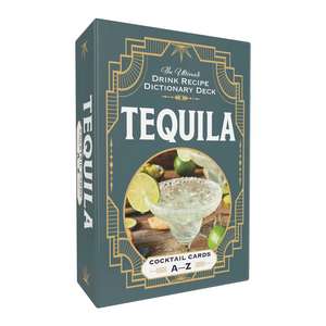 Tequila Cocktail Cards A–Z: The Ultimate Drink Recipe Dictionary Deck de Adams Media