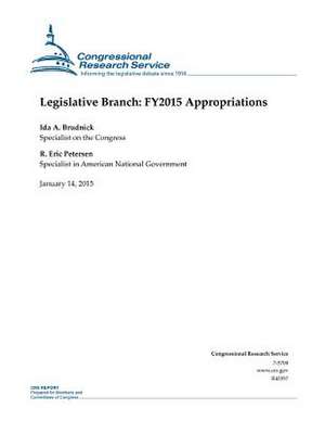 Legislative Branch de Congressional Research Service
