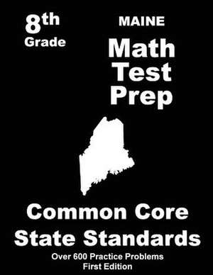 Maine 8th Grade Math Test Prep de Teachers' Treasures