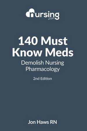 140 Must Know Meds de Jon Haws