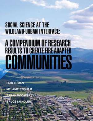 Social Science at the Windland-Urban Interface de United States Department of Agriculture