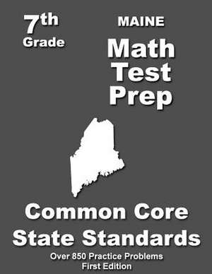 Maine 7th Grade Math Test Prep de Teachers' Treasures