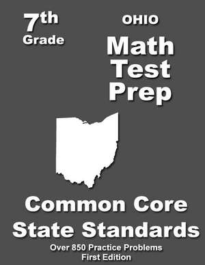 Ohio 7th Grade Math Test Prep de Teachers' Treasures