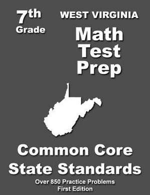 West Virginia 7th Grade Math Test Prep de Teachers' Treasures