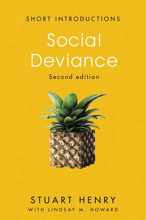 Social Deviance Second Edition de S Henry