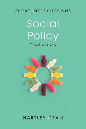 Social Policy de Hartley Dean