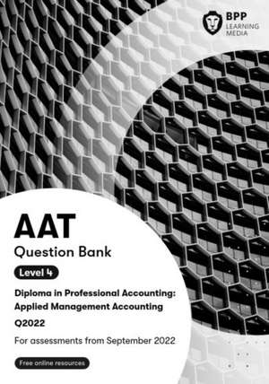 AAT Applied Management Accounting de BPP Learning Media