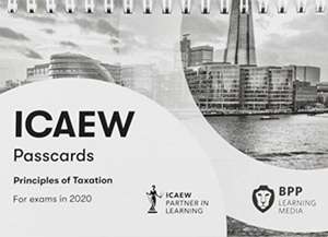 ICAEW Principles of Taxation de BPP Learning Media