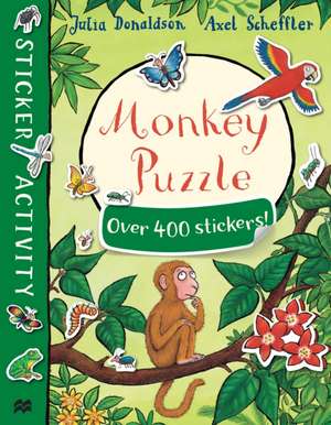 Monkey Puzzle Sticker Book de Julia Donaldson