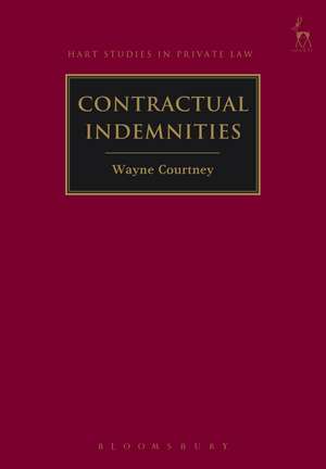 Contractual Indemnities de Wayne Courtney