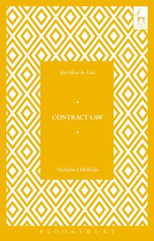 Key Ideas in Contract Law de Nicholas McBride