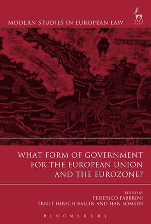 What Form of Government for the European Union and the Eurozone? de Federico Fabbrini