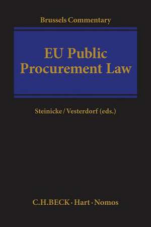 Brussels Commentary on EU Public Procurement Law de Michael Steinicke