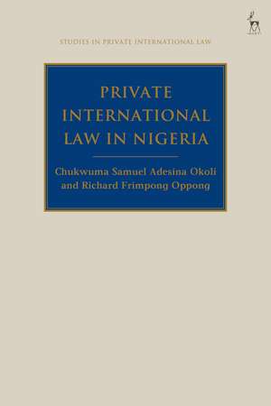 Private International Law in Nigeria de Chukwuma Okoli