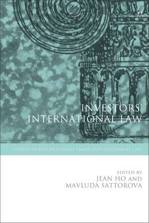 Investors’ International Law de Jean Ho