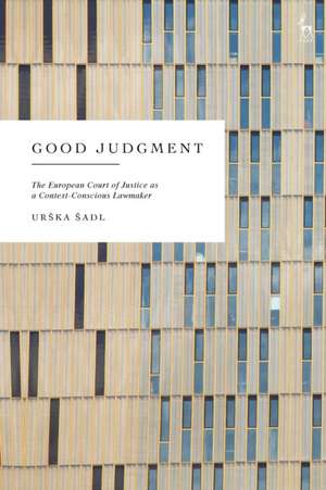 Good Judgment de Urska Sadl