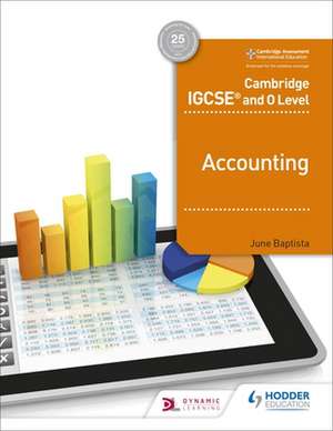 Cambridge IGCSE and O Level Accounting de June Baptista