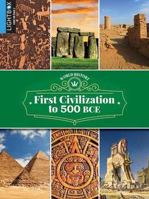 First Civilizations to 500 Bce de Cooke Tim