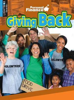 Giving Back de Cecilia Minden
