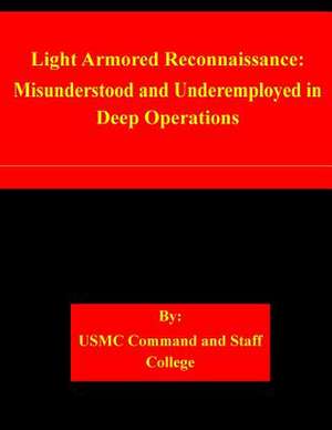 Light Armored Reconnaissance de Usmc Command and Staff College