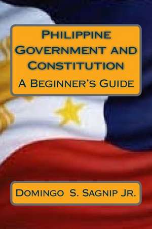 Philippine Government and Constitution de Domingo Serrano Sagnip Jr