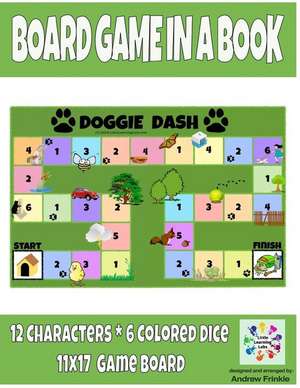 Board Game in a Book - Doggie Dash de Andrew Frinkle