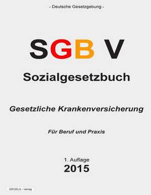 Sozialgesetzbuch (Sgb) V de Groelsv Verlag