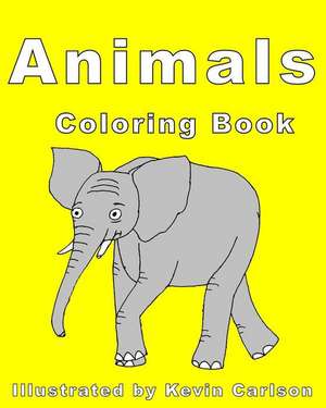 Animals Coloring Book de Richard Carlson Jr