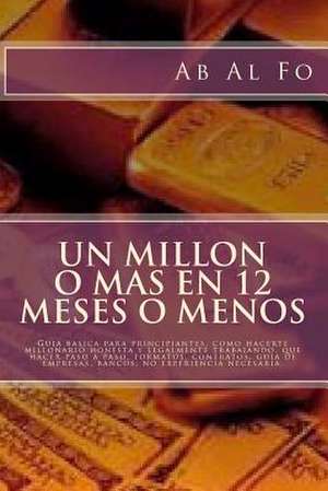 Un Millon O Mas En 12 Meses O Menos de MR Abdiel Almanza Sr