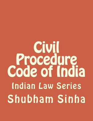 Civil Procedure Code of India de Shubham Sinha