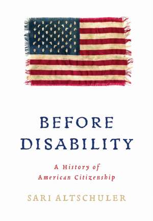 Before Disability de Sari Altschuler
