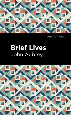 Brief Lives de John Aubrey