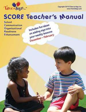 Score Teacher's Manual de MS Lillian I. Hubler C. D. a.