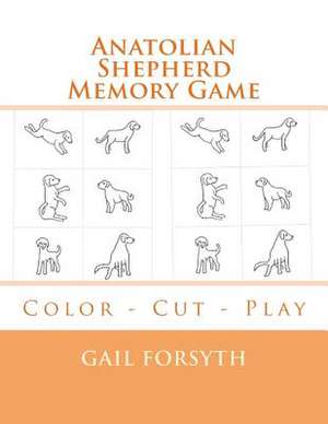 Anatolian Shepherd Memory Game de Gail Forsyth