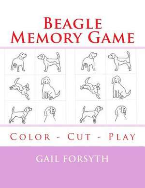 Beagle Memory Game de Gail Forsyth