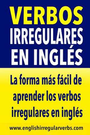 Verbos Irregulares En Ingles de Testabright