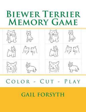 Biewer Terrier Memory Game de Gail Forsyth