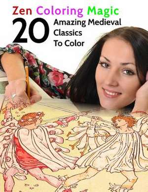 20 Amazing Medieval Classics to Color de B. Well