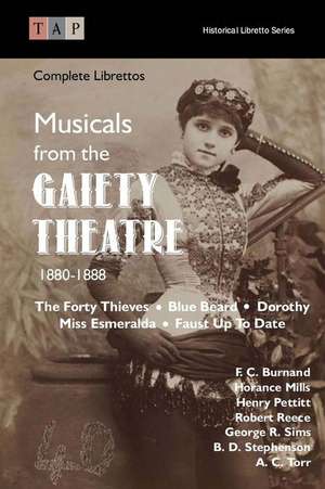 Musicals from the Gaiety Theatre de F. C. Burnand