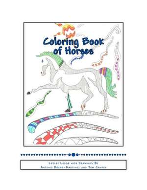 Coloring Book of Horses de Lesley Lodge