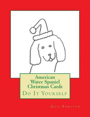 American Water Spaniel Christmas Cards de Gail Forsyth