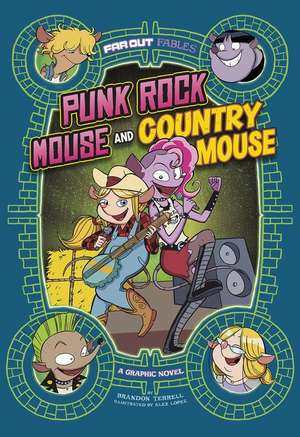 Punk Rock Mouse and Country Mouse: A Graphic Novel de Brandon Terrell