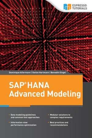 SAP Hana Advanced Modeling de Dominique Alfermann