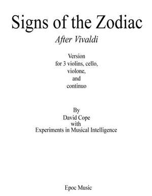 Signs of the Zodiac de David Cope