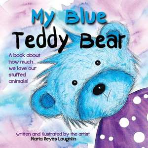 My Blue Teddy Bear de Maria Laughlin