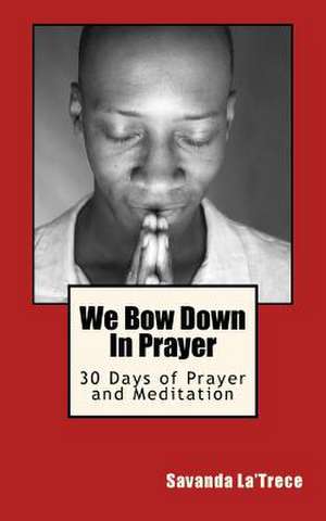 We Bow Down in Prayer: 30 Days of Prayer and Meditation de Savanda Gasque