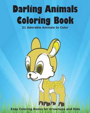 Darling Animals Coloring Book de Joan Marie Verba