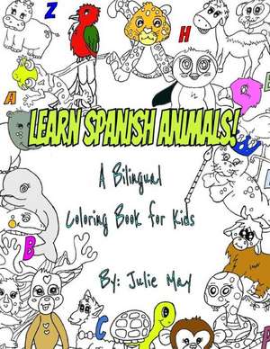 Learn Spanish Animals! de Julie May