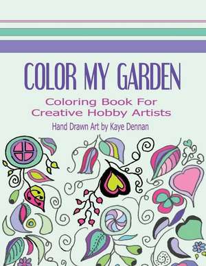 Color My Garden de Kd Coloring Studio